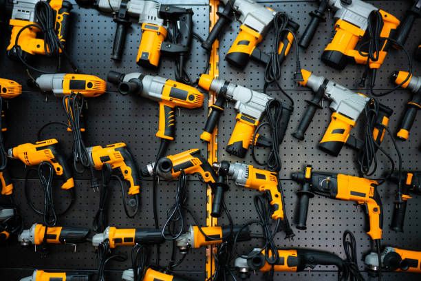 Rotary hammers, drills & grinders